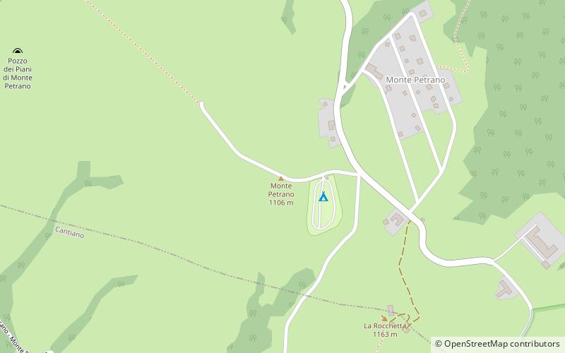 Monte Petrano location map