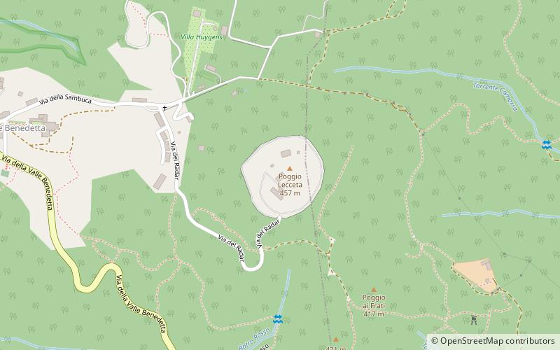 Livorno Hills location map