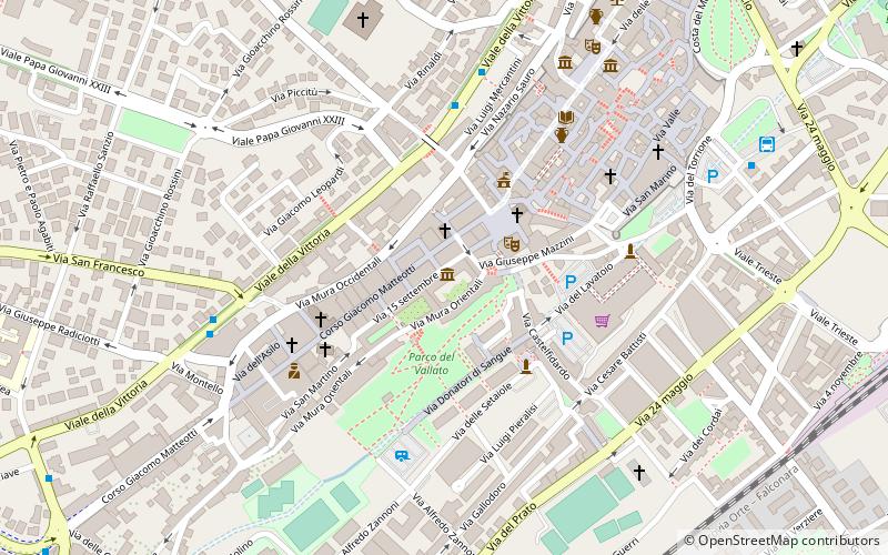 Palazzo Pianetti location map