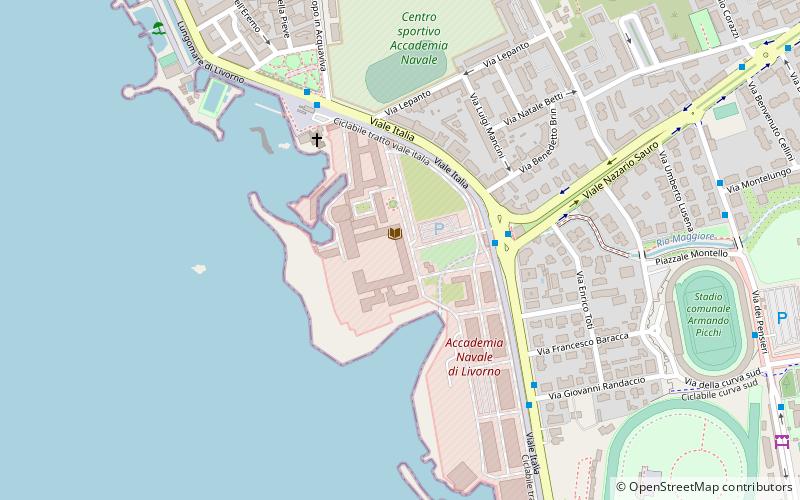 Accademia Navale di Livorno location map