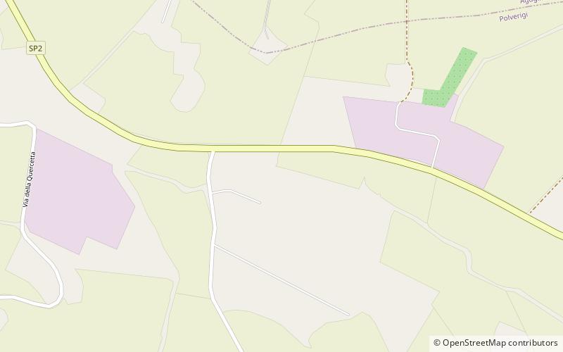 Polverigi location map