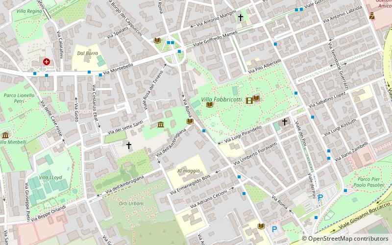 Orto Botanico del Mediterraneo location map