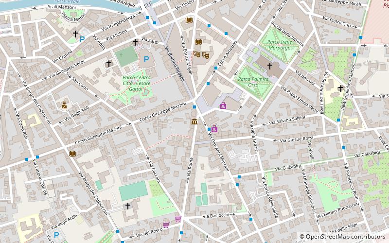 Dom urodzin Amedeo Modiglianiego location map