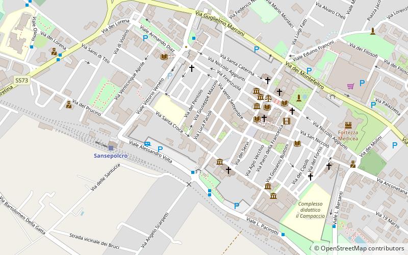 San Lorenzo location map
