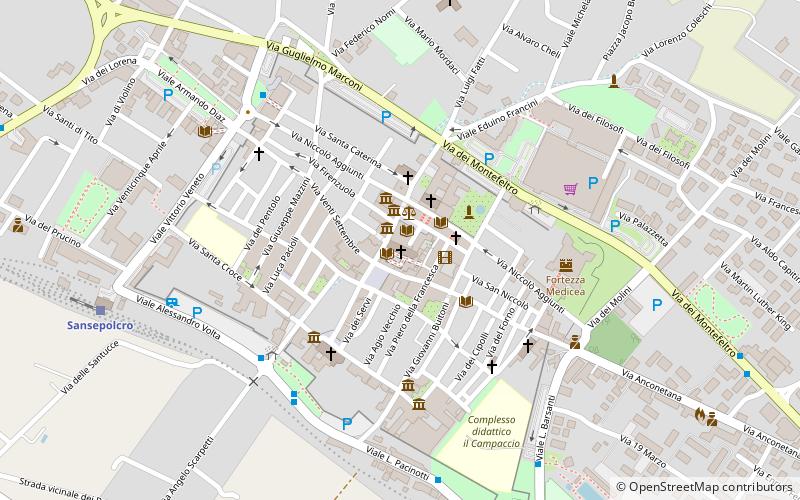 Dôme de Sansepolcro location map