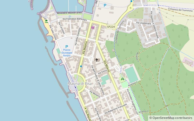 Santissima Maria Ausiliatrice location map