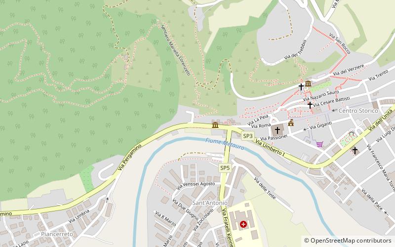 Quadreria Cesarini location map