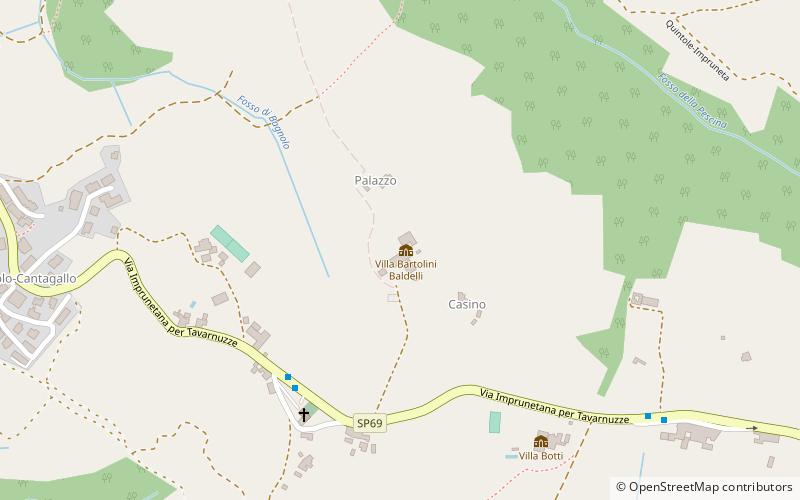 Fattoria di Bagnolo di Marco Bartolini Baldelli - Impruneta location map
