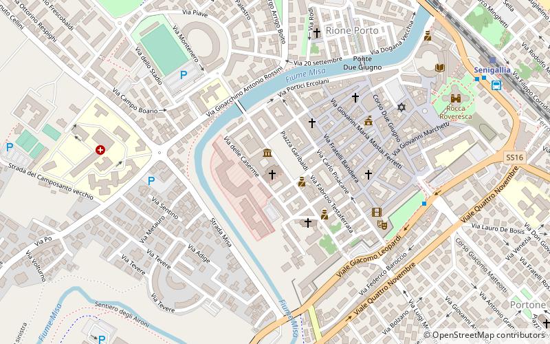 Cathédrale de Senigallia location map