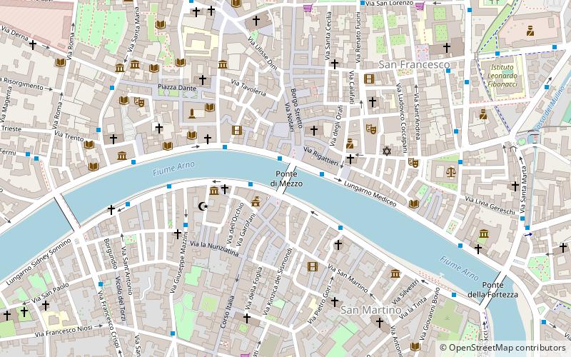 Ponte di Mezzo location map