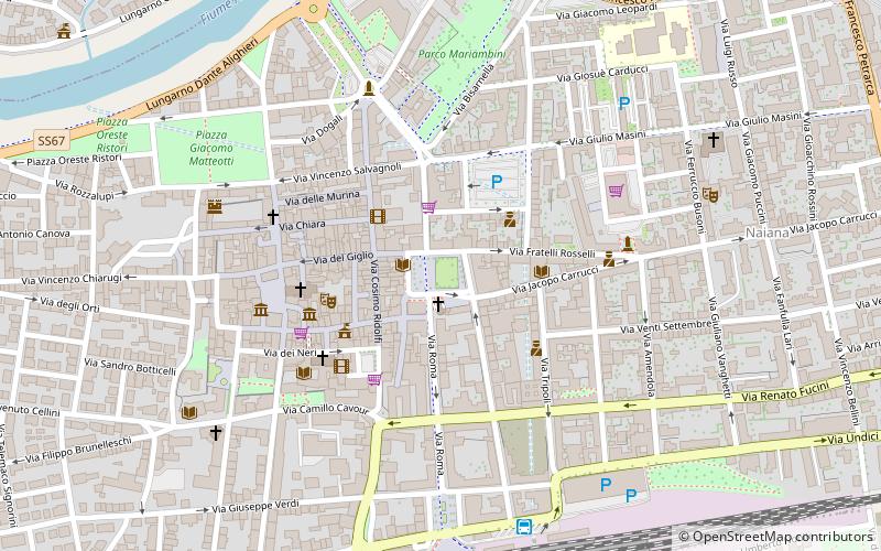 Piazza della Vittoria location map