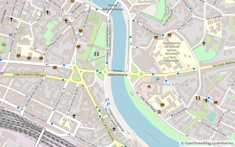 Ponte della Vittoria location map