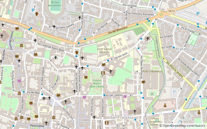 biblioteca cathariniana pise location map