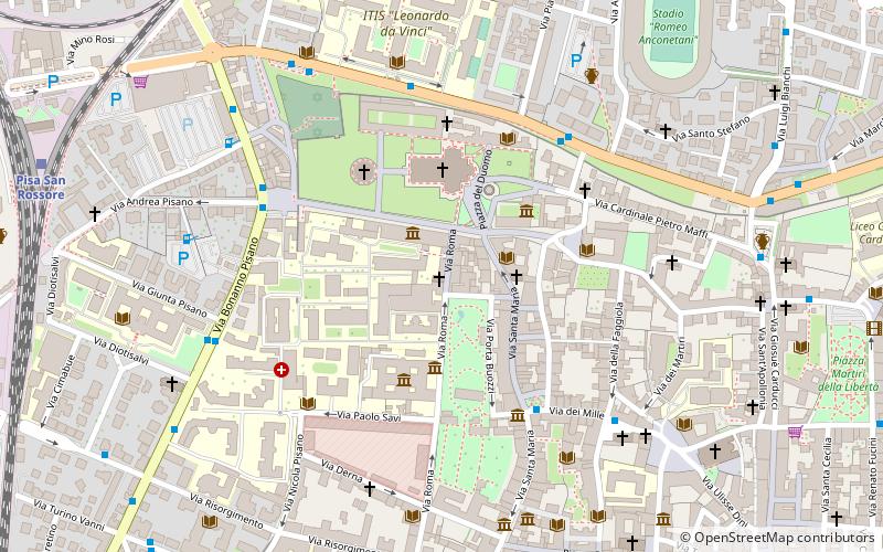 Santa Chiara location map