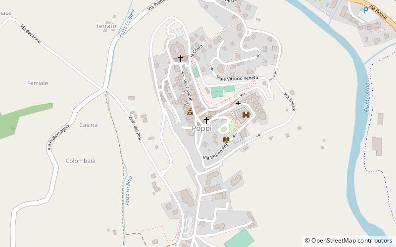 The Church of Madonna del Morbo location map