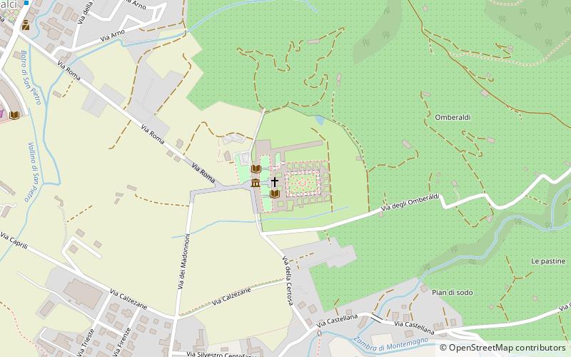 Chartreuse de Pise location map
