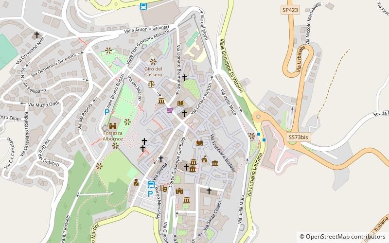 Ex Collegio Raffaello location map