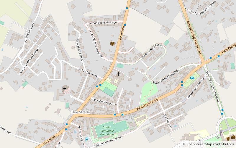 Chiesa di San Gaggio location map