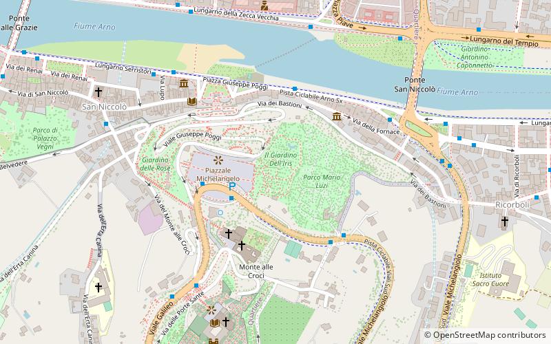Jardin des Iris location map