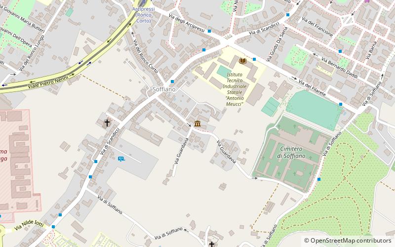 Villa Carducci-Pandolfini location map