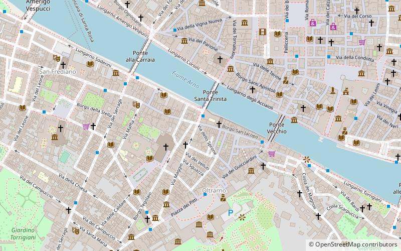 Fontana dello Sprone location map