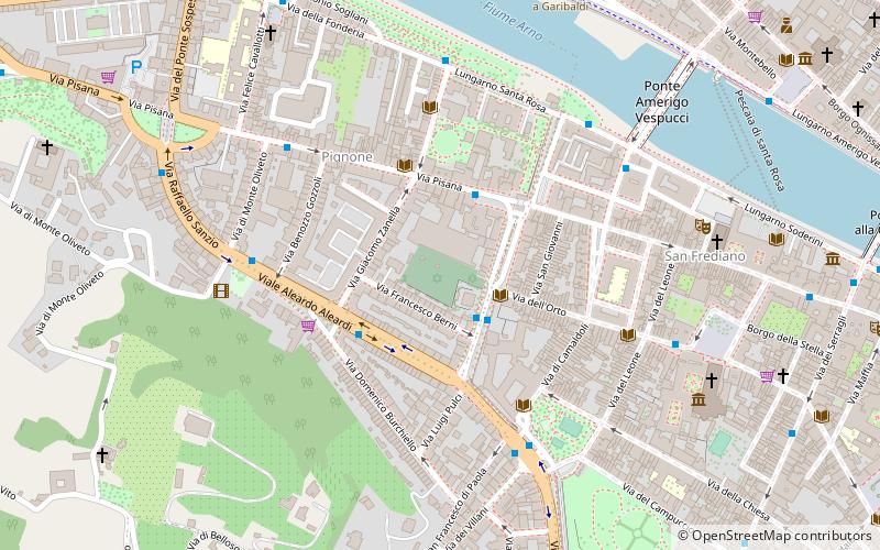 Alter Jüdischer Friedhof location map