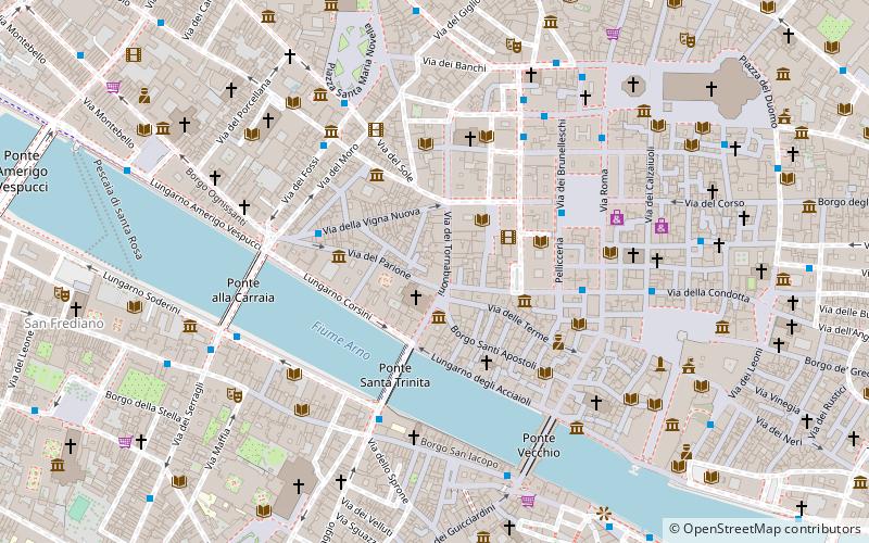 Palazzo Minerbetti location map