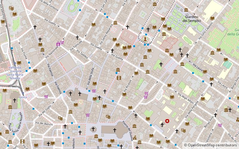 Via Camillo Cavour location map