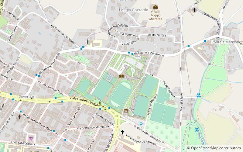 Centro Tecnico Federale di Coverciano location map