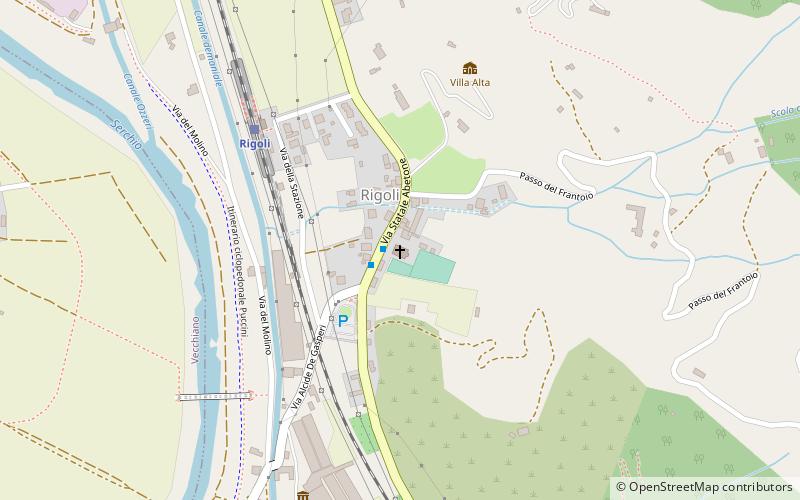 Pieve di San Marco location map