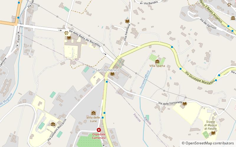 San Domenico location map