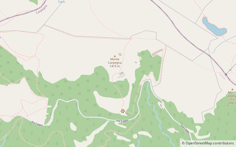 Monte Carpegna location map