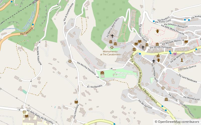 Villa San Girolamo location map