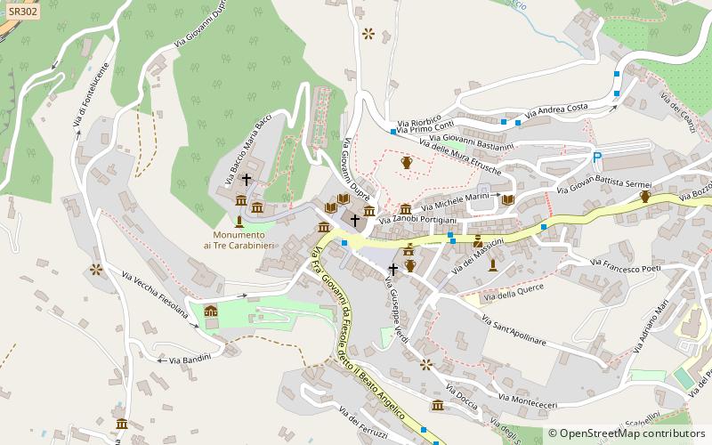 Fiesole Cathedral location map