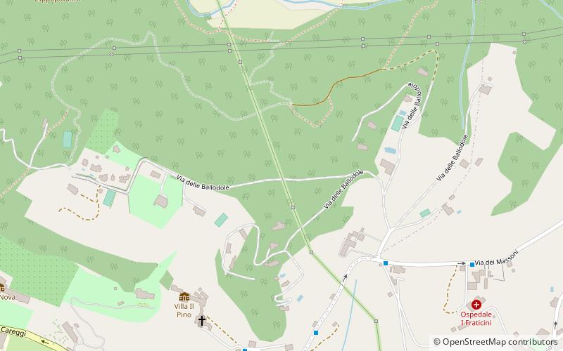 Cimitero delle Ballodole location map