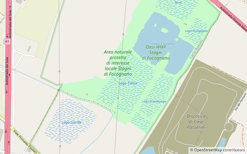 Stagni di Focognano location map