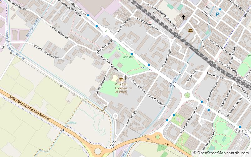 San Lorenzo al Prato location map