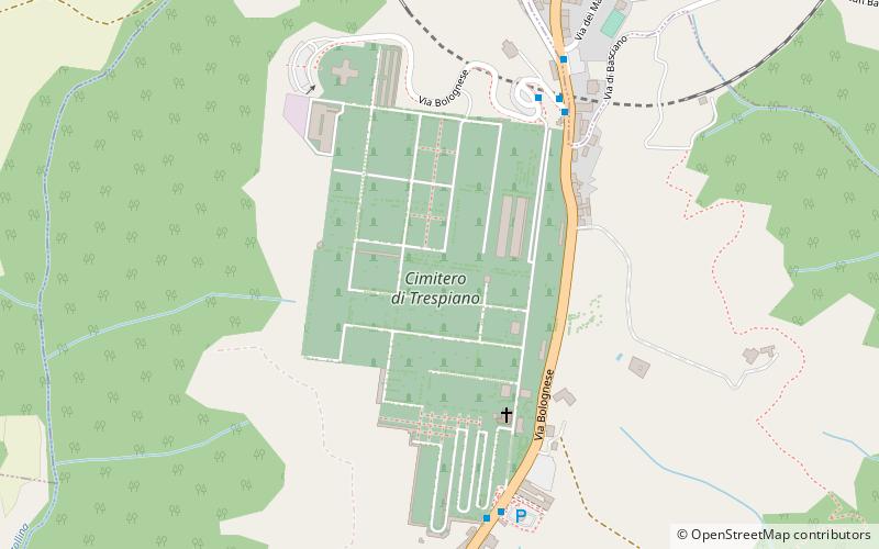 Cimitero di Trespiano location map