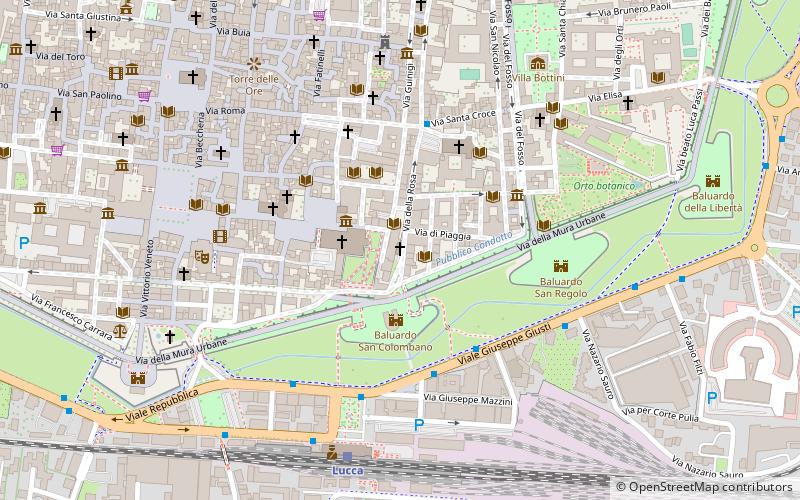 Santa Maria della Rosa location map