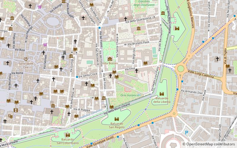 San Micheletto location map