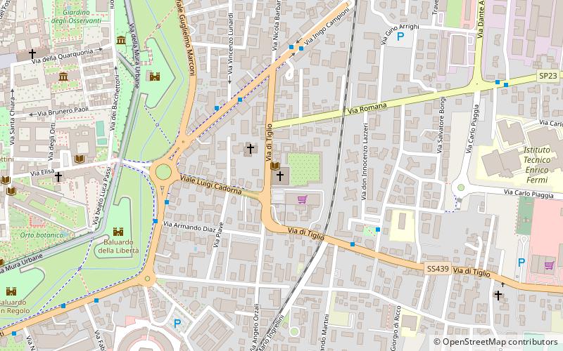 Monastero-santuario di Santa Gemma Galgani location map