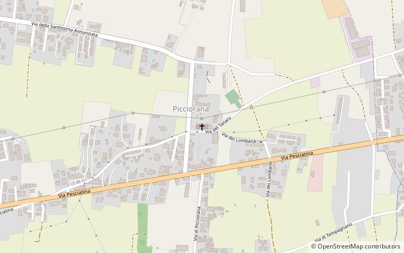 San Lorenzo di Moriano location map