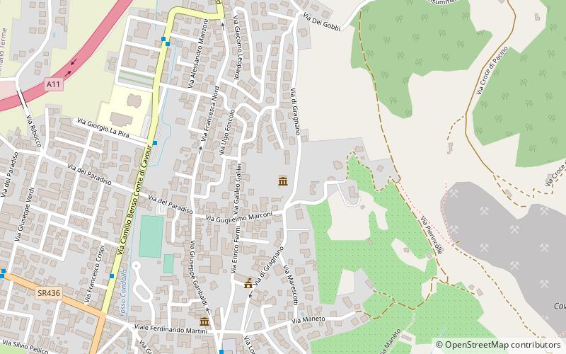 Villa Renatico Martini location map