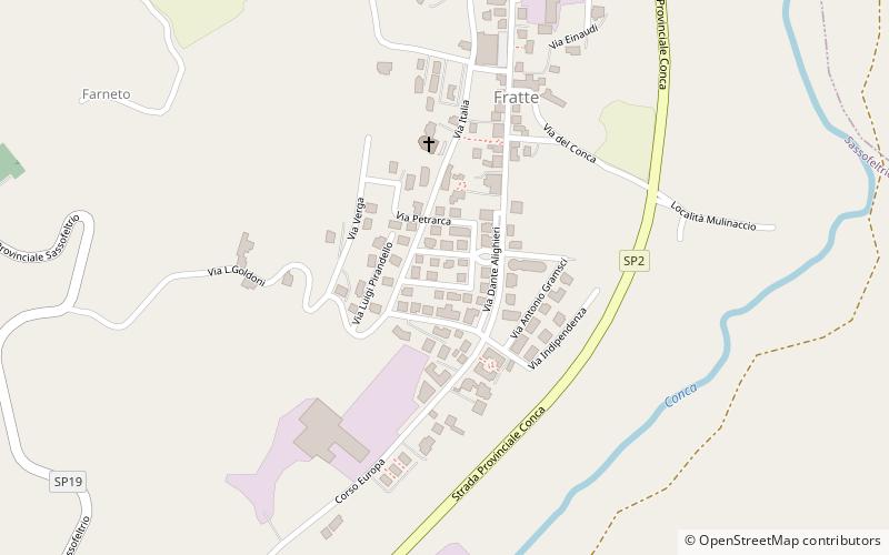 Sassofeltrio location map