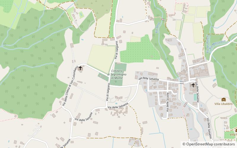 Villa Mansi location map