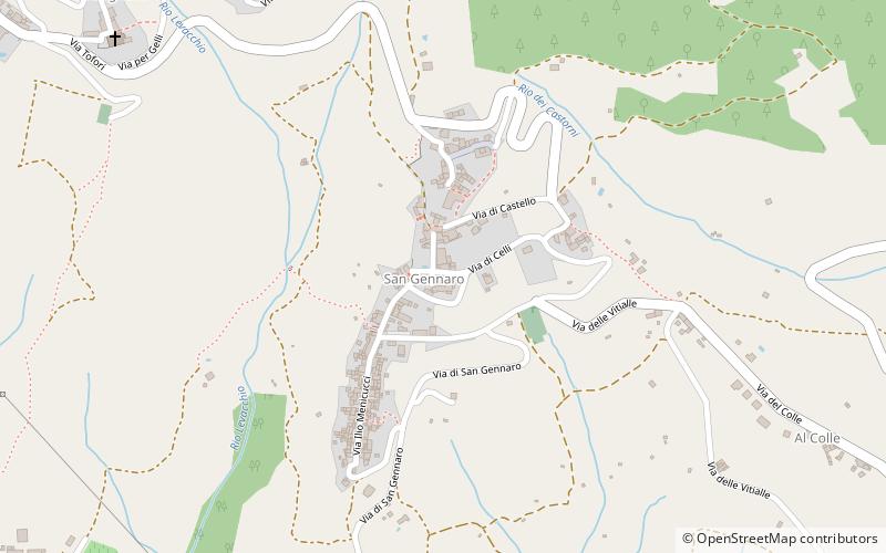 Pieve di San Gennaro location map
