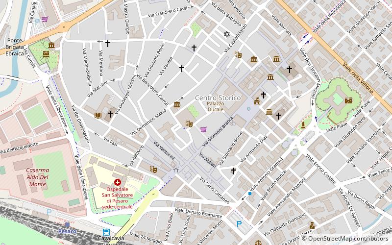 San Giacomo location map