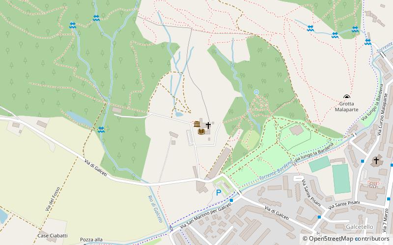 Centre des sciences naturelles de Prato location map