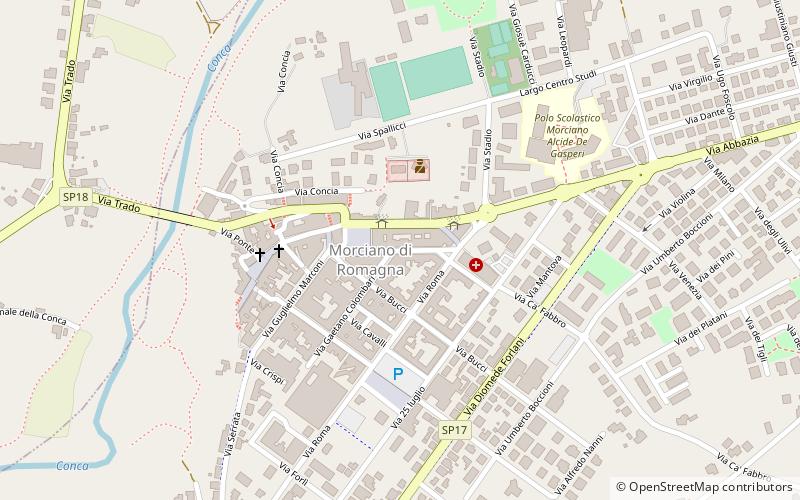 Morciano di Romagna location map