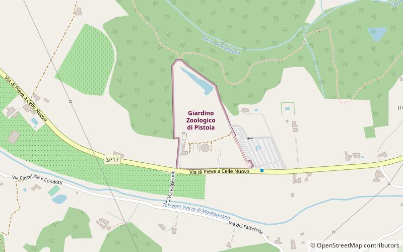 Giardino Zoologico di Pistoia location map